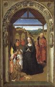 Dieric Bouts The Annunciation,The Visitation,THe Adoration of theAngels,The Adoration of the Magi China oil painting reproduction